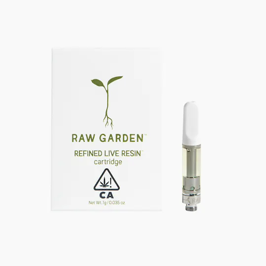 Raw Garden - Banana Punch #7 Refined Live Resin™ 1.0g Cartridge - 1