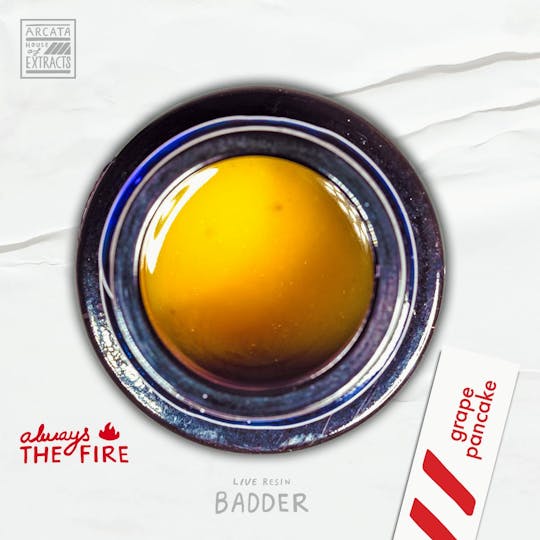 Arcata Fire - Grape Pancake - Live Resin Badder (1g) - 1