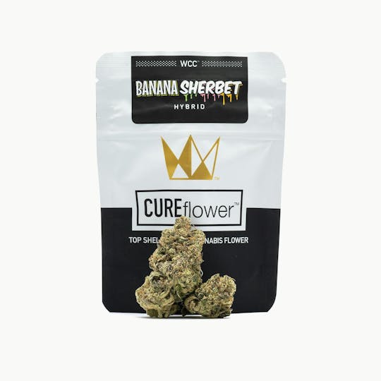 West Coast Cure - Banana Sherbet - 3.5g Top Shelf Indoor Flower - 1