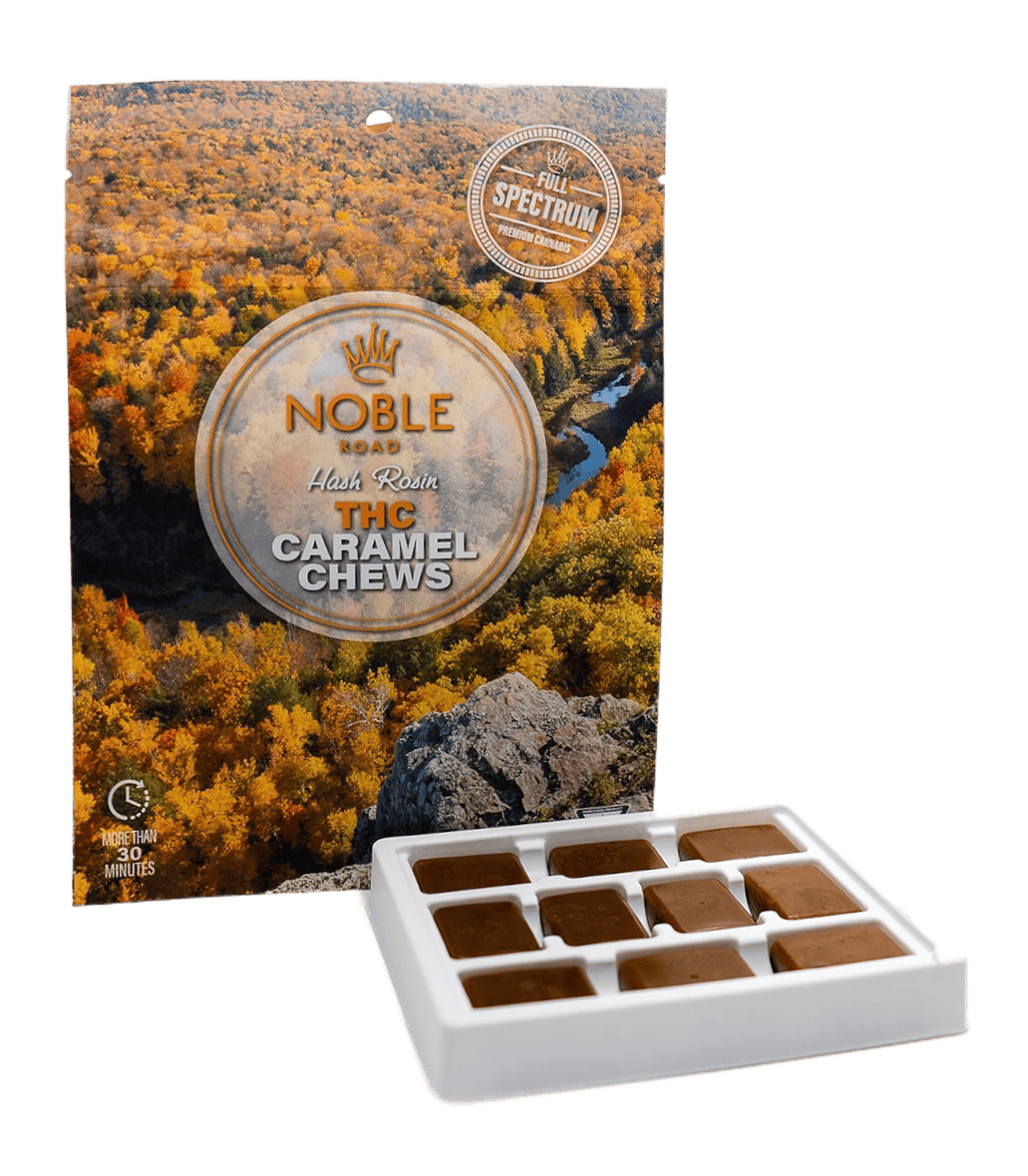 Noble Road Co. - Hash Rosin Caramel Chews - 1