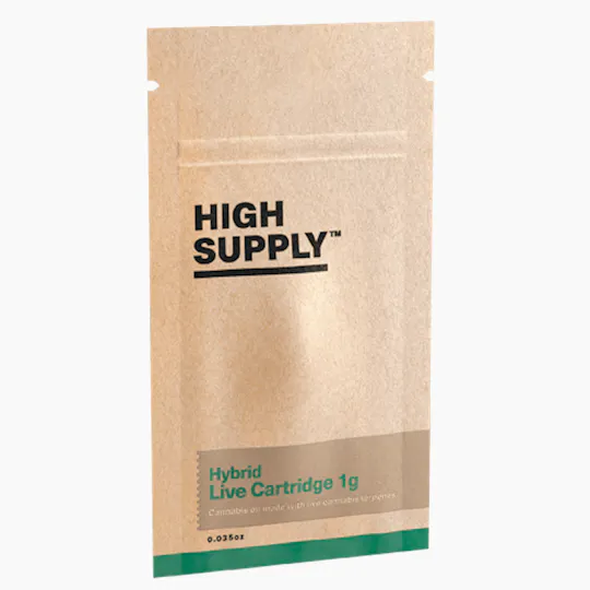 High Supply - Stuck in Gear 1g Live Resin Vape Cart - 1