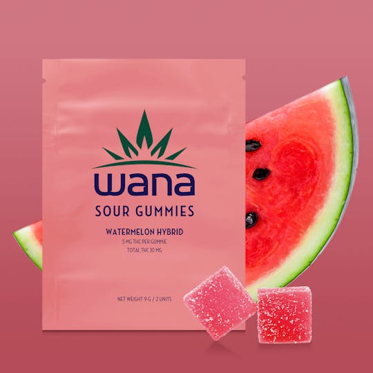 Wana Canada - Wana Sour Gummies Watermelon Hybrid - 1