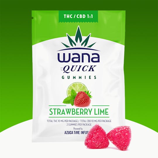 Wana Canada - Wana Quick Strawberry Lime 1:1 - 1