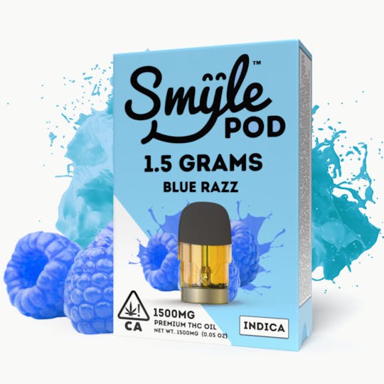 Smyle™ - Smyle™ Blue Razz - 1.5G POD - 1