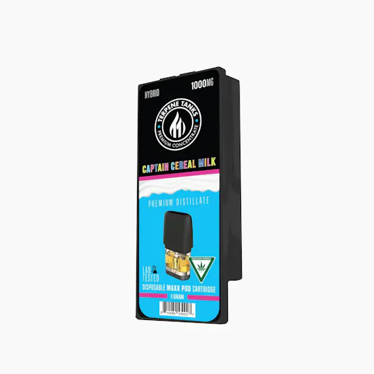 Terpene Tanks - Terpene Tanks Captain Cereal Milk MAXX Pod 1g - 1