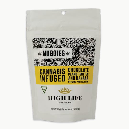 High Life Farms - MI - Nuggies - Peanut Butter and Banana - 200mg - 1