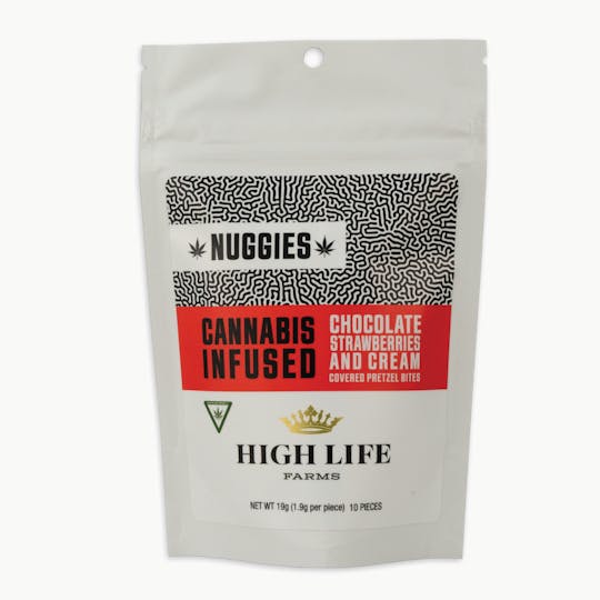 High Life Farms - MI - Nuggies - Strawberry and Cream - 200mg - 1