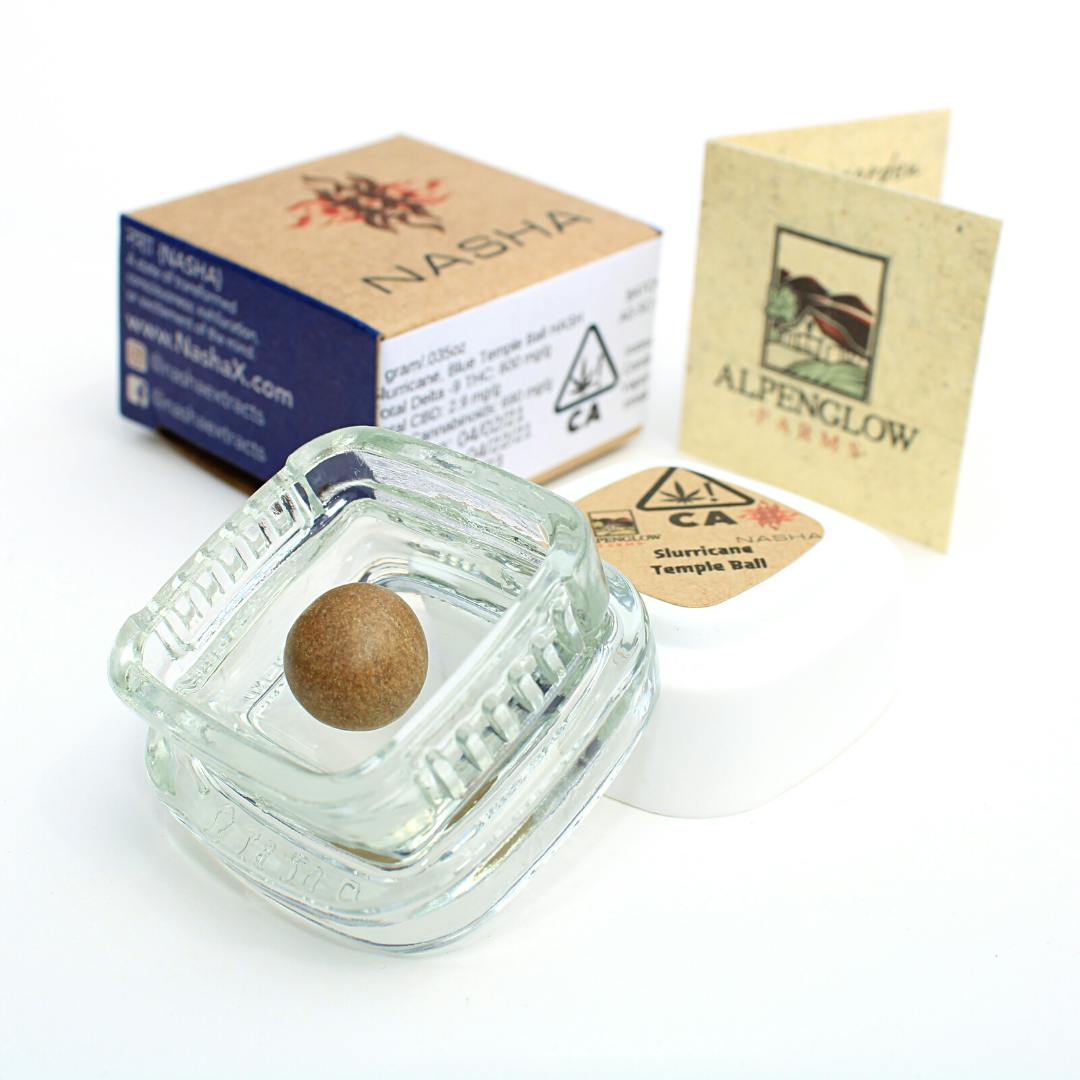 NASHA - Slurricane Blue Temple Ball Hash - 1