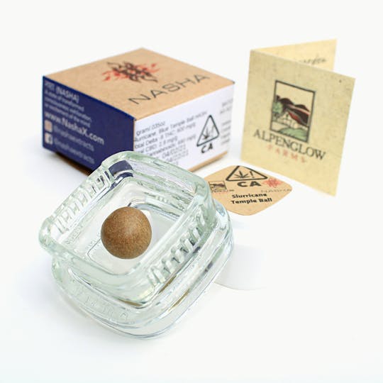 NASHA - Slurricane Blue Temple Ball Hash - 1