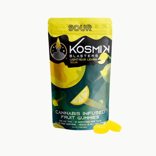 Kosmik Brands - Sour Blaster 250mg - Lightyear Lemon | OK - 1