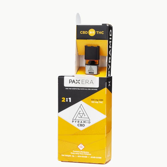 Pyramid - CBD Pax Era Pod | 2:1 | 500mg - 1