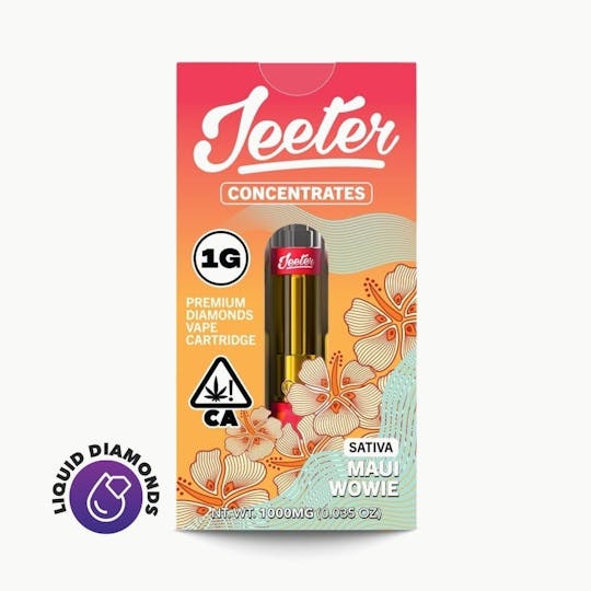 Jeeter - Jeeter Concentrates Diamonds Vape Cartridge - Maui Wowie - 1