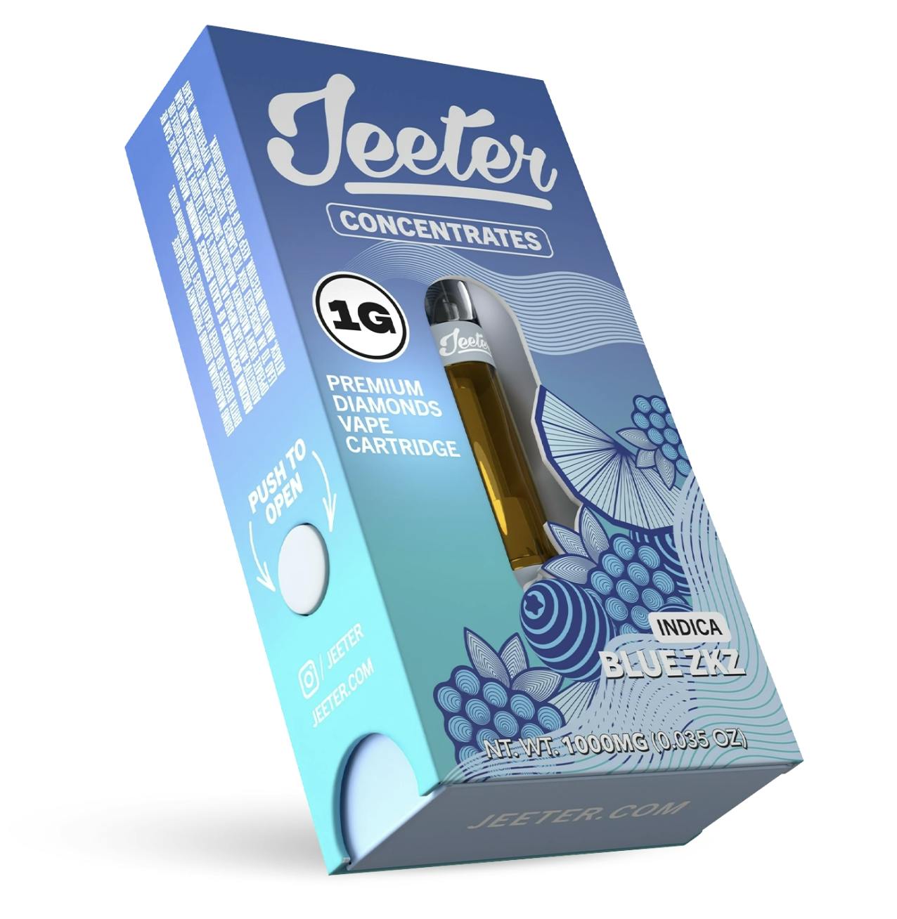 Jeeter - Jeeter | Blue ZKZ | Premium Diamonds Cartridge | 1g - 1