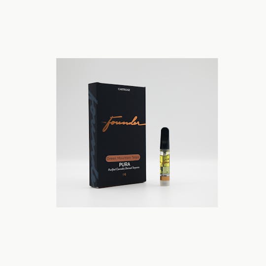 The Founder - Founder Pura Cartridge- Green Mountain Terps - 1