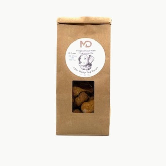 Medible Delights - CBD Pumpkin & Peanut Butter Dog Treats 100mg - 1
