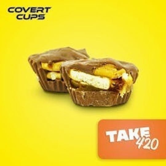 Covert Cups - TAKE420 - 100MG Chocolate Cups - Covert Cups - MED - 1