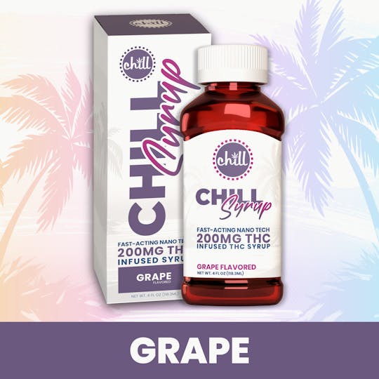 Chill Medicated - Grape | 200MG THC Syrup | Chill Medicated | MED - 1