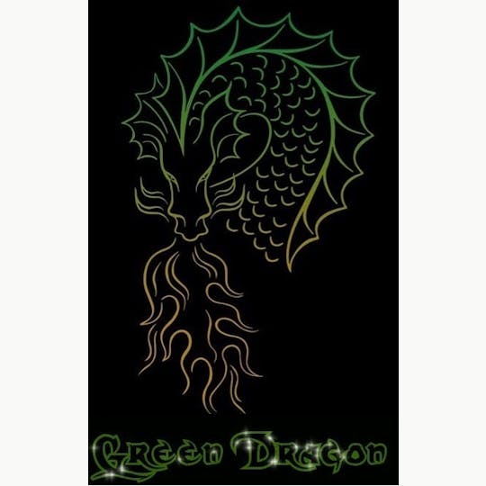 Green Dragon - Green Dragon Baseball Style T Shirt - XXL - 1