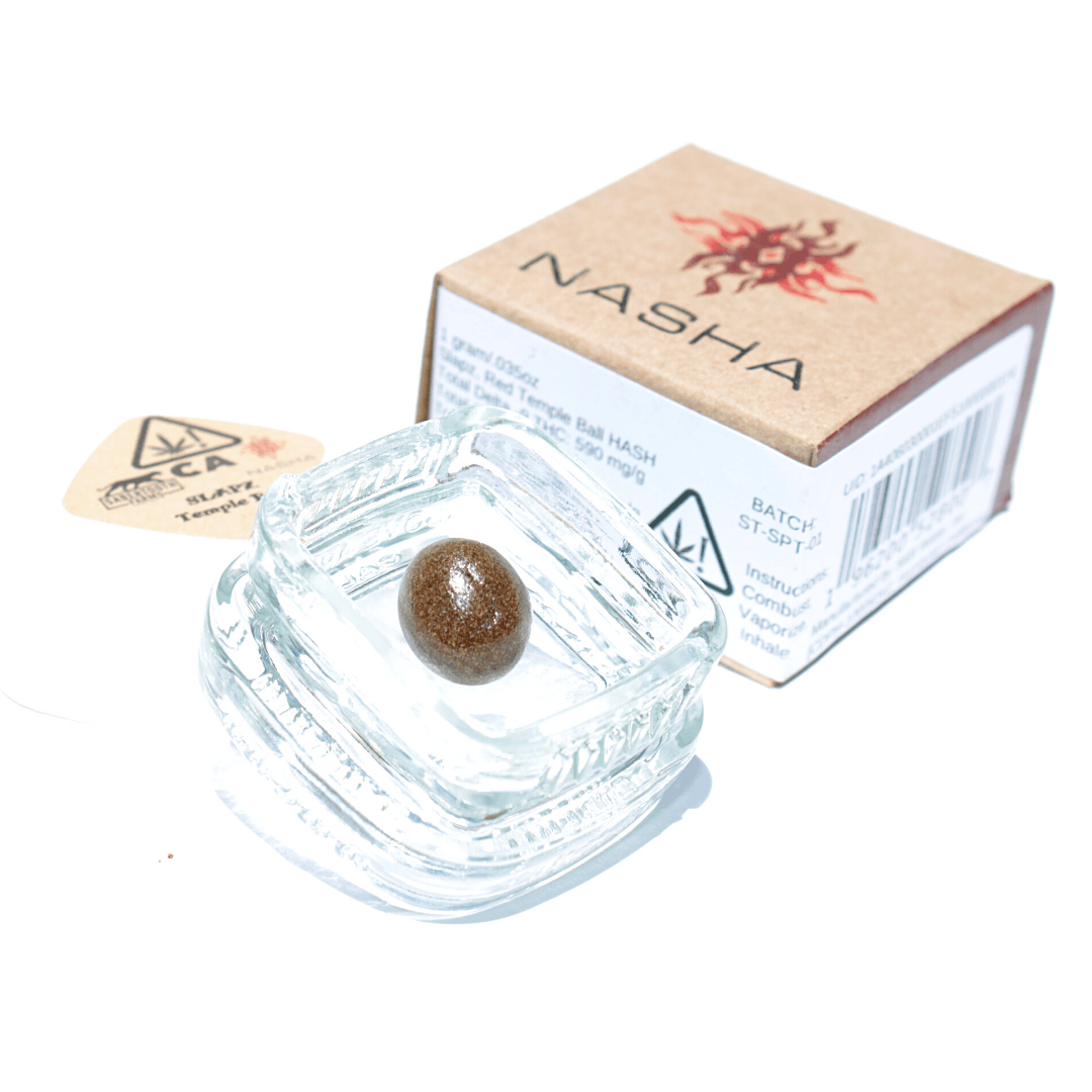 NASHA - Slapz Red Temple Ball Hash - 1