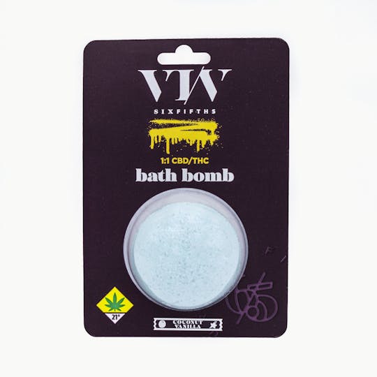 Six Fifths - 1:1 Coconut Vanilla Bath Bomb - 1