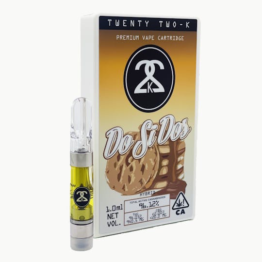Twenty Two K / 22k - 22K - Do Si Dos - Cartridge - 1.0ml - 1