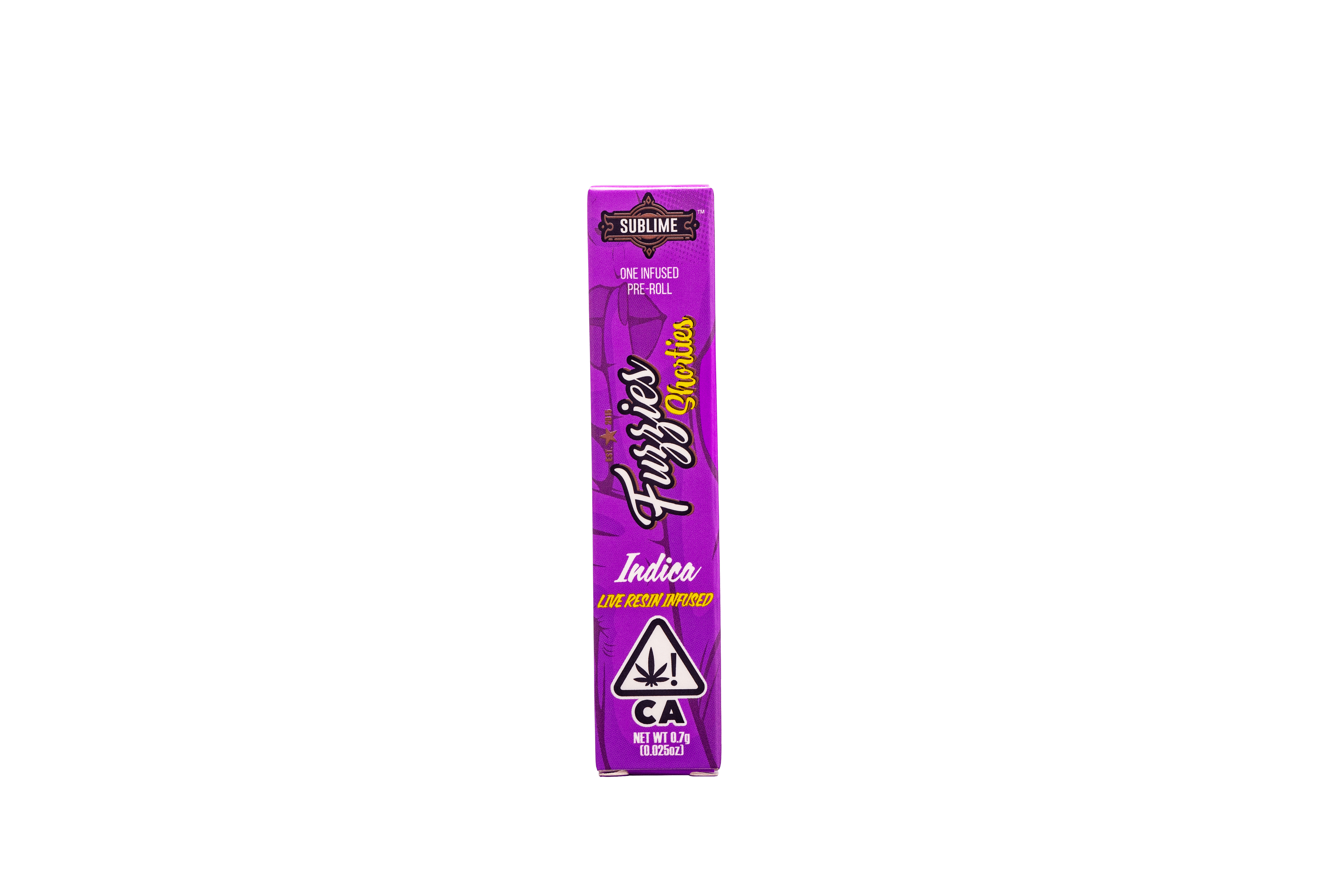 Sublime - Fuzzie Shorties - 0.7g (Single) (Indica) - 1