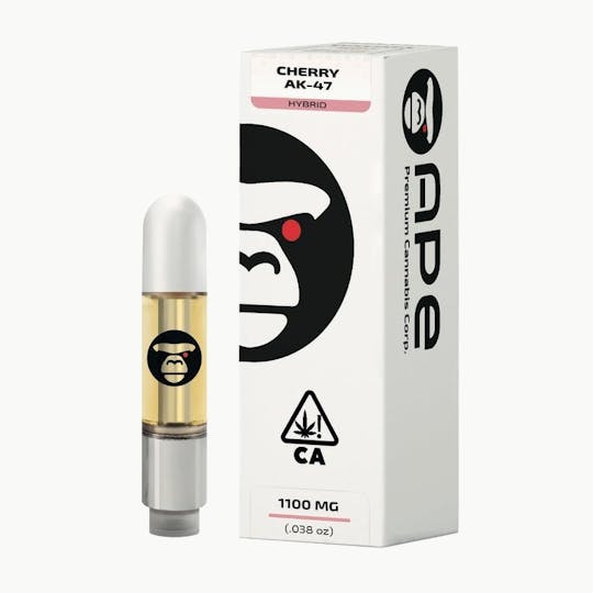 APE Premium Cannabis Corp - CHERRY AK-47 — sauce carts 1100 mg. - 1