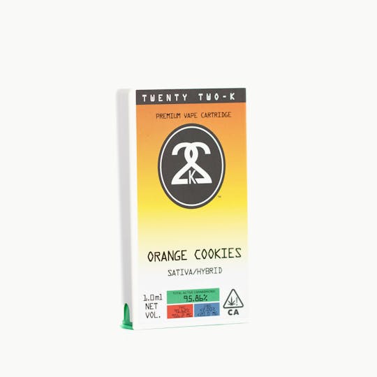 Twenty Two K / 22k - 22K - Orange Cookies - Cartridge - 1.0ml - 1