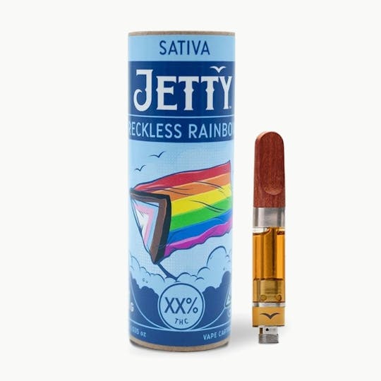 Jetty Extracts - Reckless Rainbow High THC Cartridge 1g - 1