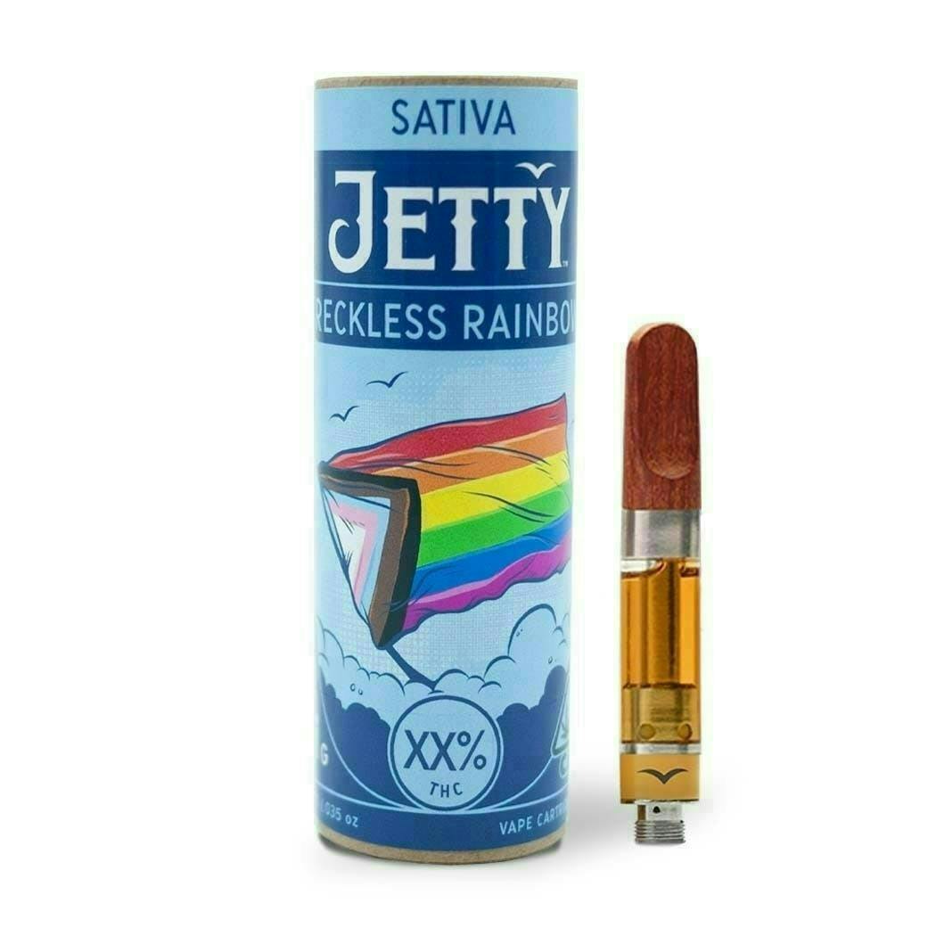 Jetty Extracts - Reckles Rainbow | Distillate Cartridge | 1g - 1