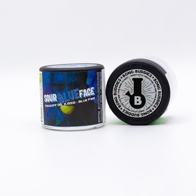 Phat Panda - Bong Buddies | Sour Blue Face | Smalls | 2g - 1