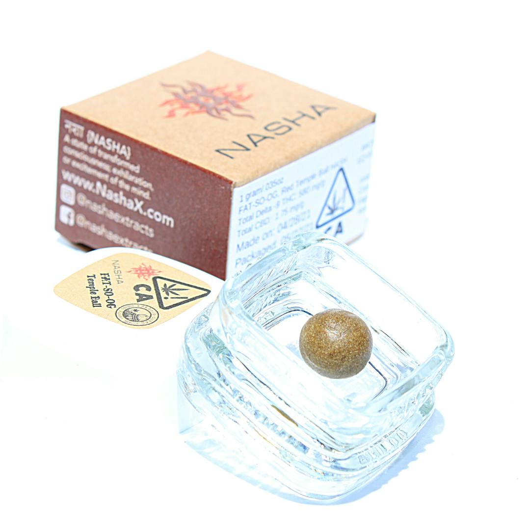 NASHA - FAT-SO-OG Red Temple Ball Hash - 1