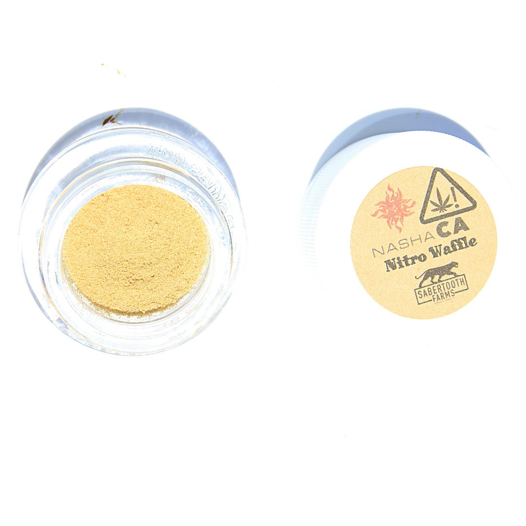 NASHA - Nitro Waffle Green Powder hash - 1