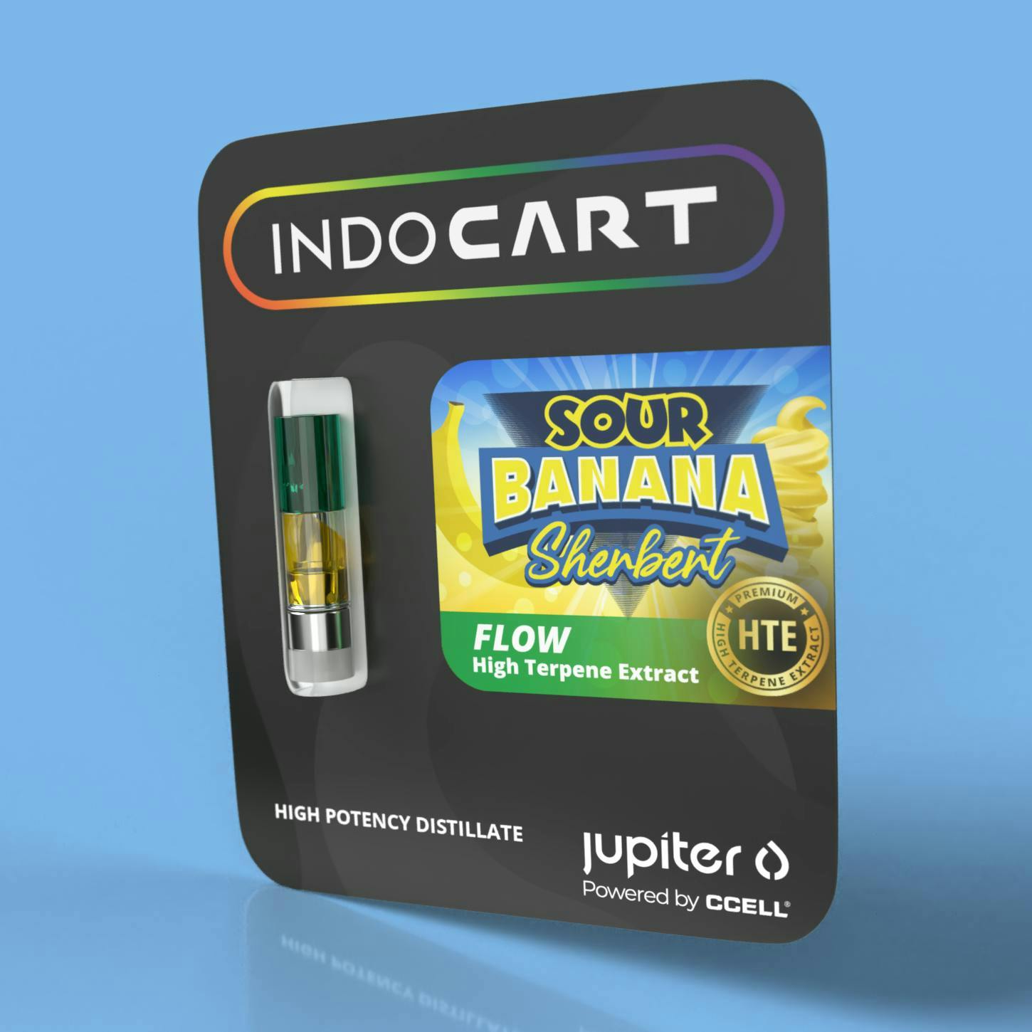 INDO Cannabis - INDOCART - Sour Banana Sherbert | .5G - 1