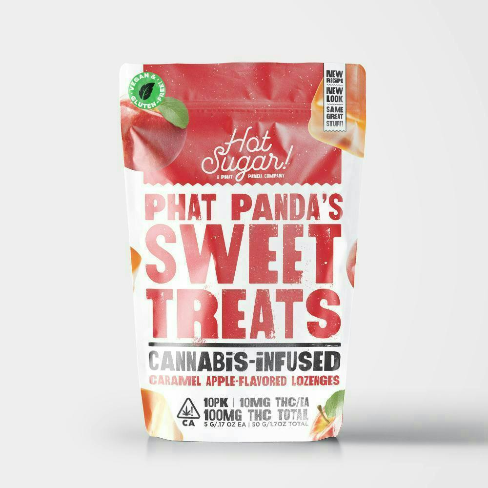 Hot Sugar! - Hot Sugar! | Sweet Treats | Caramel Apple Edibles | 100mg | 10ct | 10mg/ea - 1