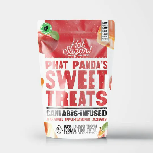 Hot Sugar! - Hot Sugar! | Sweet Treats | Caramel Apple Edibles | 100mg | 10ct | 10mg/ea - 1
