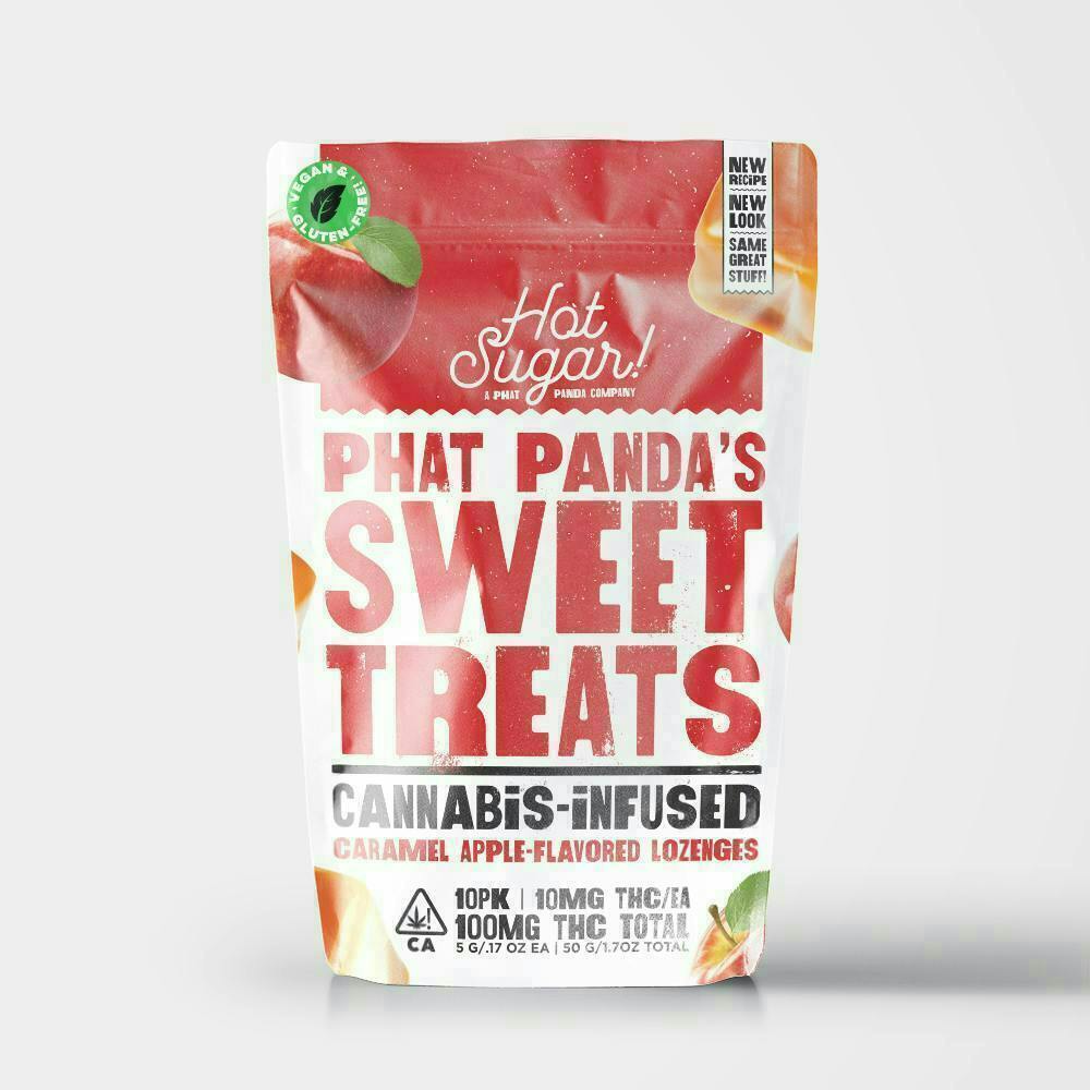 Hot Sugar! - Sweet Treats | Caramel Apple Edibles | 100mg | 10ct | 10mg/ea - 1