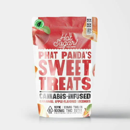 Hot Sugar! - Sweet Treats | Caramel Apple Edibles | 100mg | 10ct | 10mg/ea - 1