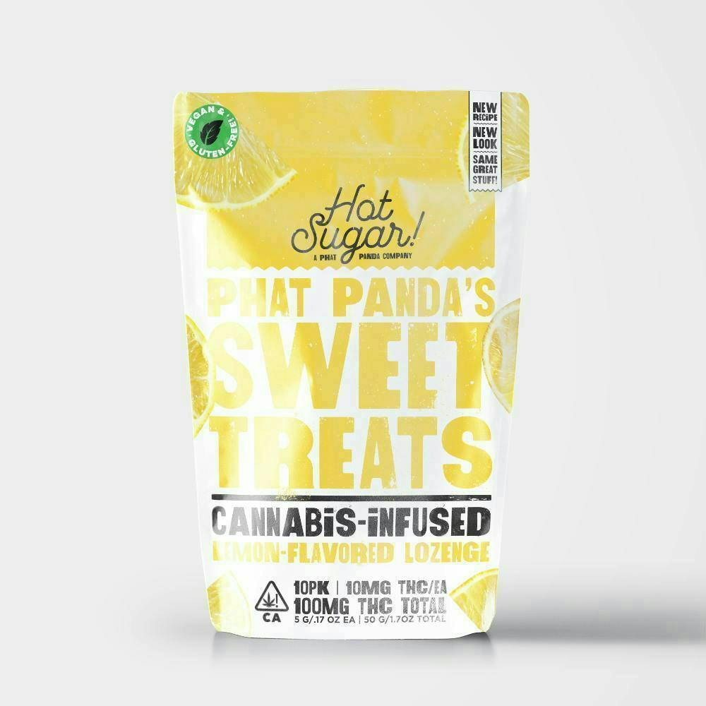 Hot Sugar! - Hot Sugar! | Sweet Treats | Lemon Edibles | 100mg | 10ct | 10mg/ea - 1