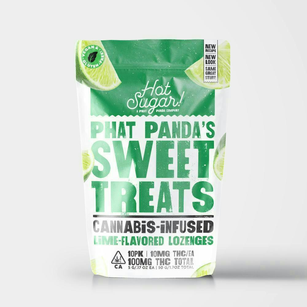 Hot Sugar! - Hot Sugar! | Sweet Treats | Lime Edibles | 100mg | 10ct | 10mg/ea - 1