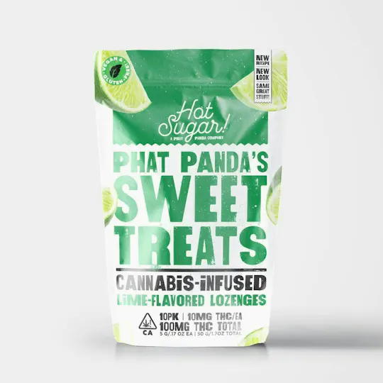 Hot Sugar! - Sweet Treats | Lime Edibles | 100mg | 10ct | 10mg/ea - 1
