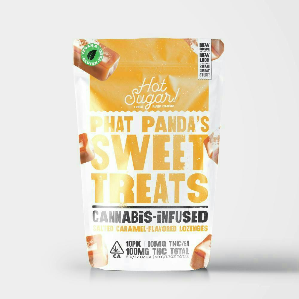 Hot Sugar! - Hot Sugar | Sweet Treat | Salted Caramel Mints | 100mg | 10ct | 10mg/e - 1