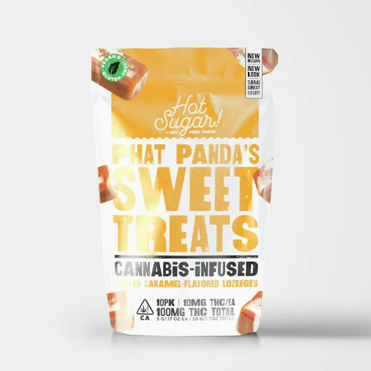 Hot Sugar! - Hot Sugar | Sweet Treat | Salted Caramel Mints | 100mg | 10ct | 10mg/e - 1