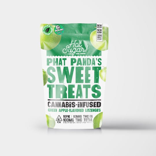 Hot Sugar! - Sour Green Apple Sweet Treats (100mg) - 1