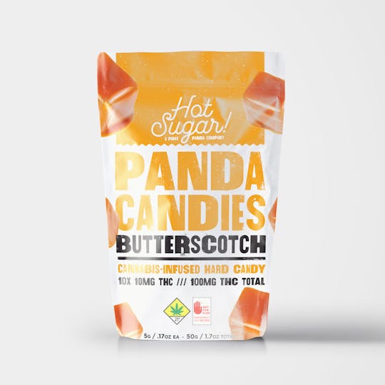 Hot Sugar! - Butterscotch Panda Candies (100mg) - 1