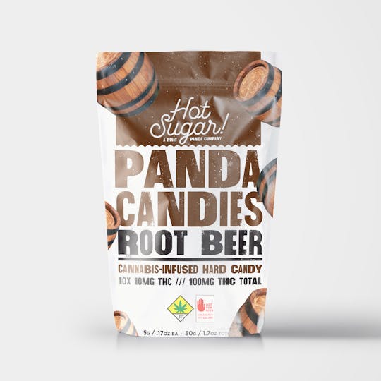 Hot Sugar! - Root Beer Panda Candies (100mg) - 1