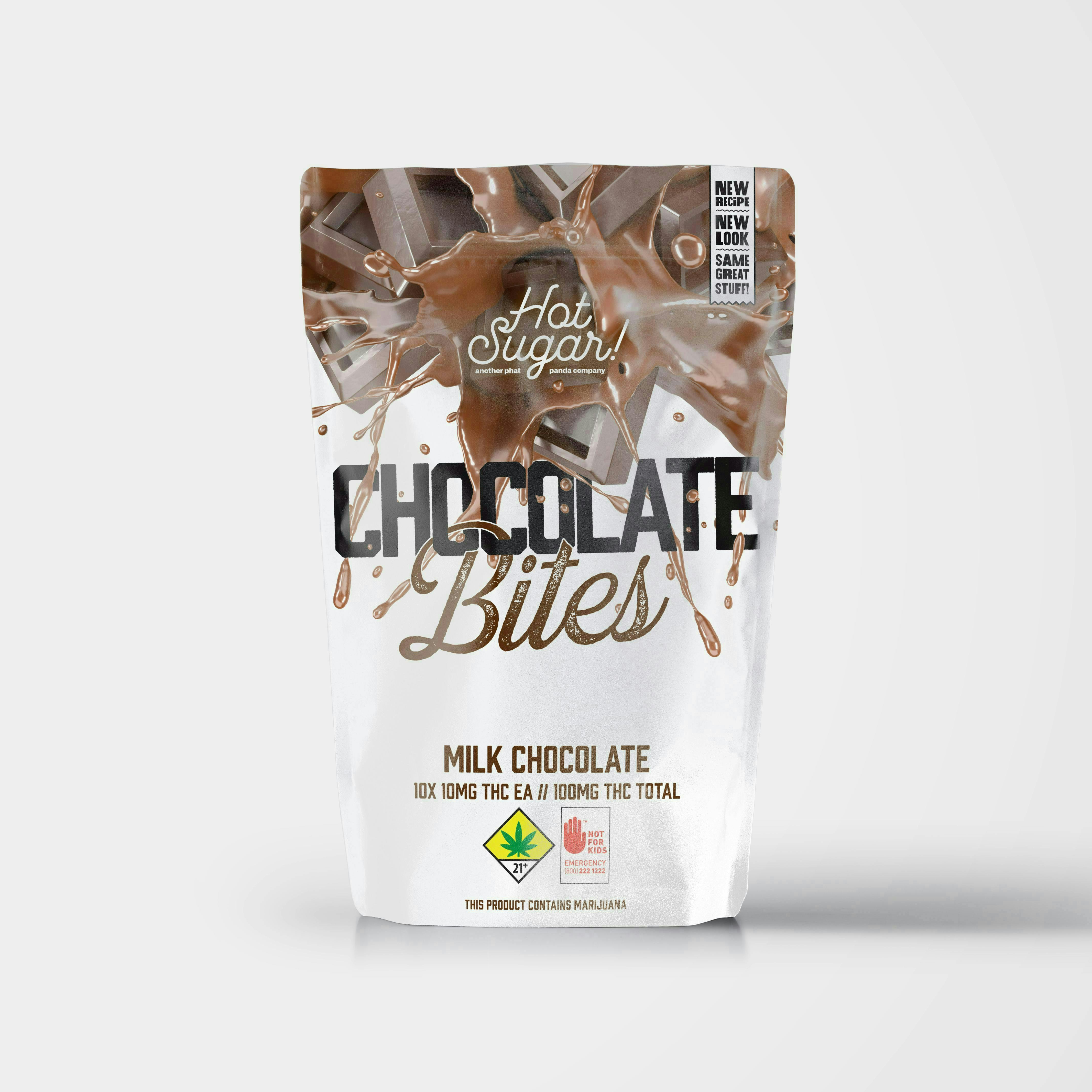 Hot Sugar! - Hot Sugar! | Bites | Milk Chocolate Chocolates | 100mg | 10ct | 10mg/ea - 1
