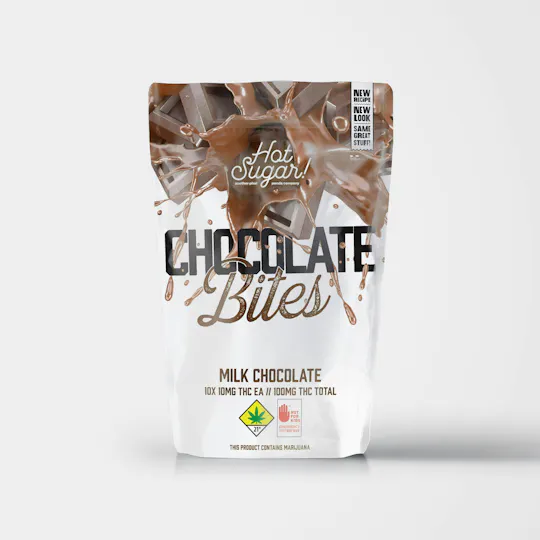 Hot Sugar! - Hot Sugar! | Bites | Milk Chocolate Chocolates | 100mg | 10ct | 10mg/ea - 1