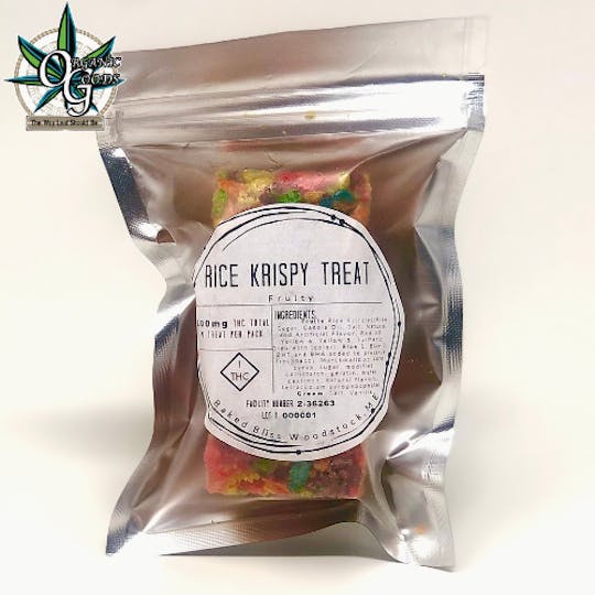 Organic Goods - 200mg Fruity Crispy Treat Bar - 1