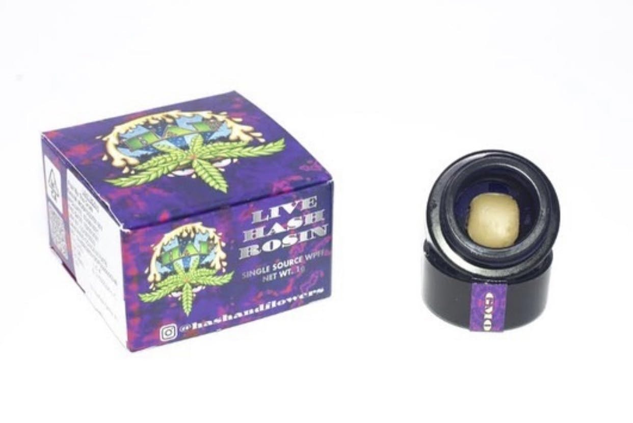 Hash and Flowers - GMO Premium Live Rosin - 1